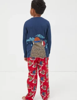 FatFace Wilfred Mammoth Pyjama Set|Boys View All