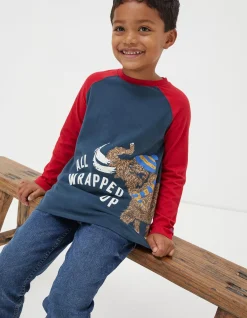 FatFace Wilfred Woolly Mammoth Graphic Tee|Boys View All