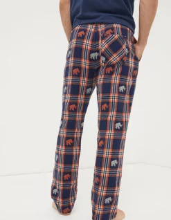 FatFace Wilfred Woolly Mammoth Pyjama Bottoms|Men View All