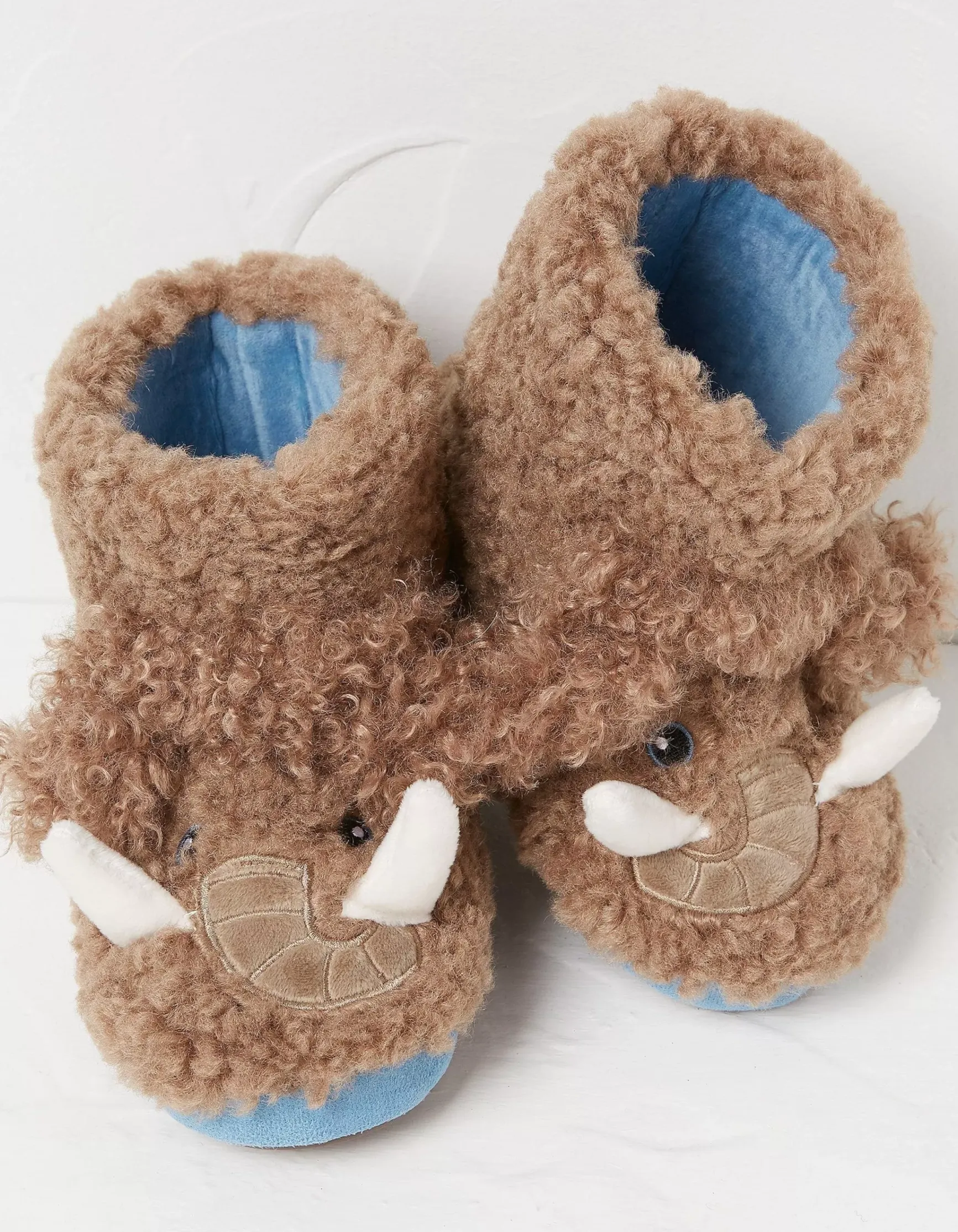 FatFace Wilfred Woolly Mammoth Slipper Boot|Boys View All