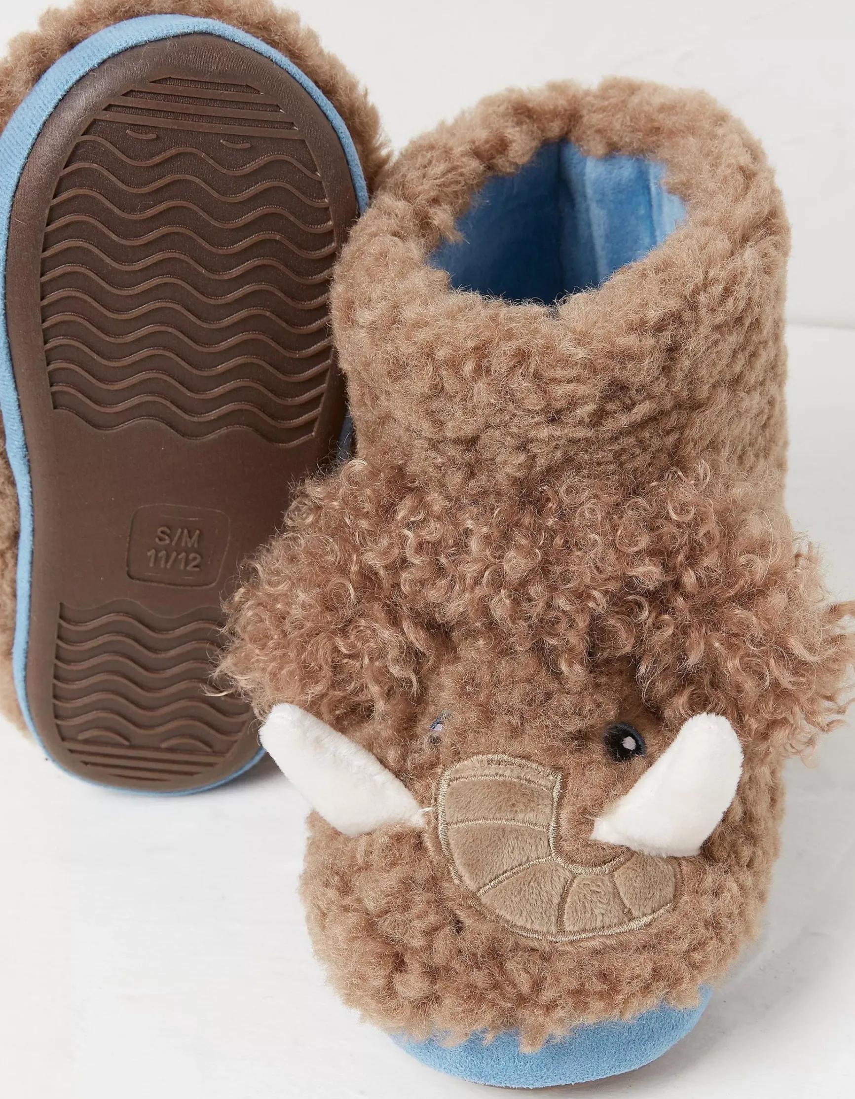 FatFace Wilfred Woolly Mammoth Slipper Boot|Boys View All