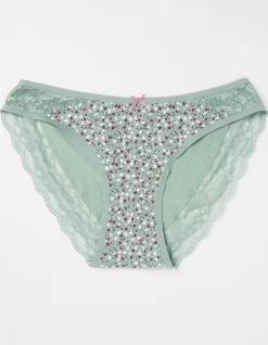 FatFace Willow Floral High Leg Knickers|Women View All
