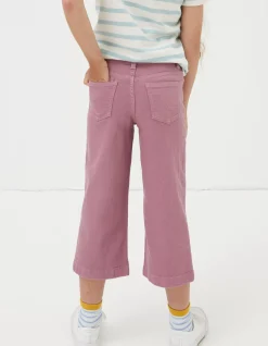 FatFace Willow Wide Leg Coloured Cropped Jeans|Girls View All