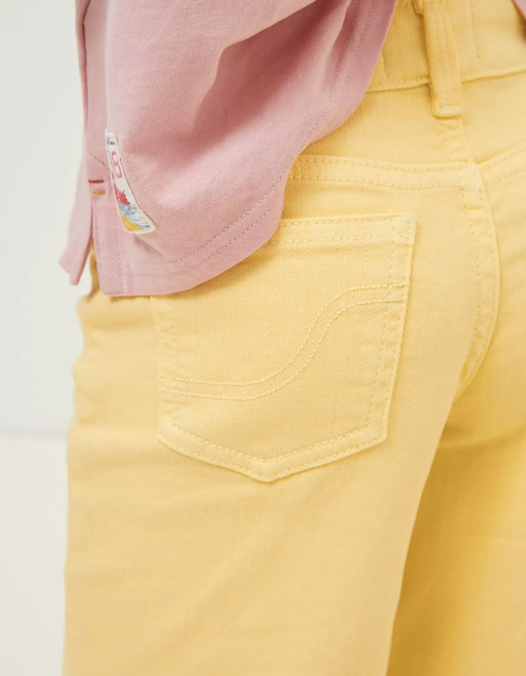 FatFace Willow Wide Leg Coloured Cropped Jeans|Girls View All