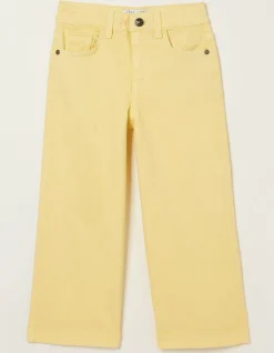 FatFace Willow Wide Leg Coloured Cropped Jeans|Girls View All