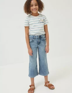 FatFace Willow Wide Leg Crop Jeans|Girls View All