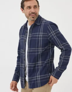 FatFace Windowpane Check Shirt|Men View All