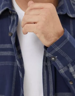 FatFace Windowpane Check Shirt|Men View All