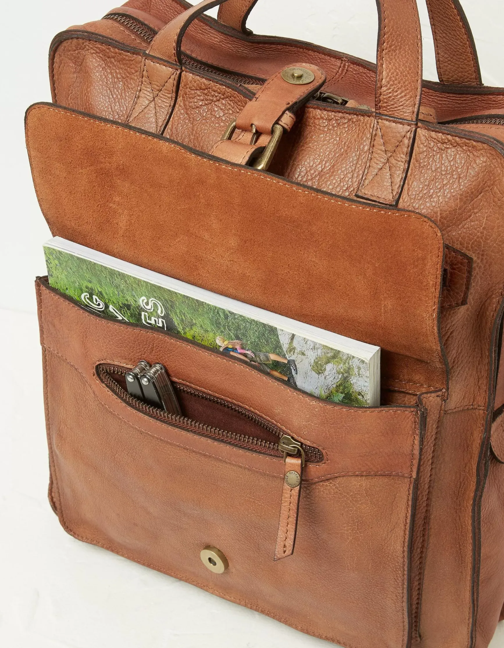 FatFace Windsor Leather Rucksack|Men View All