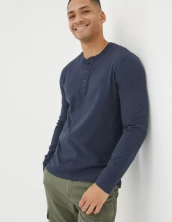 FatFace Woodside Slub Cotton Henley|Men View All
