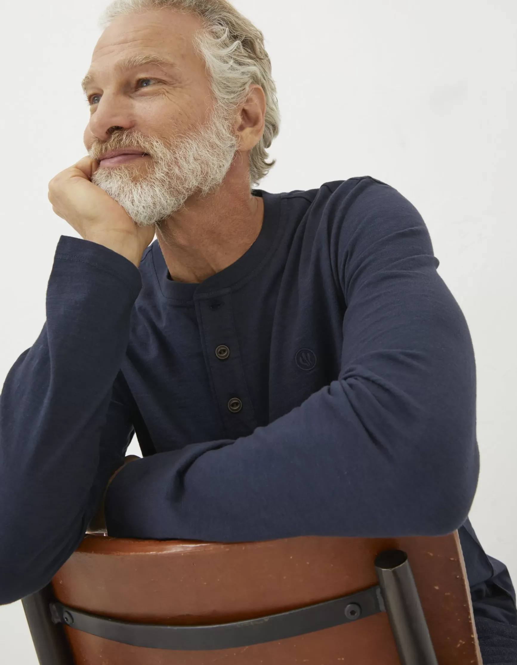 FatFace Woodside Slub Cotton Henley|Men View All