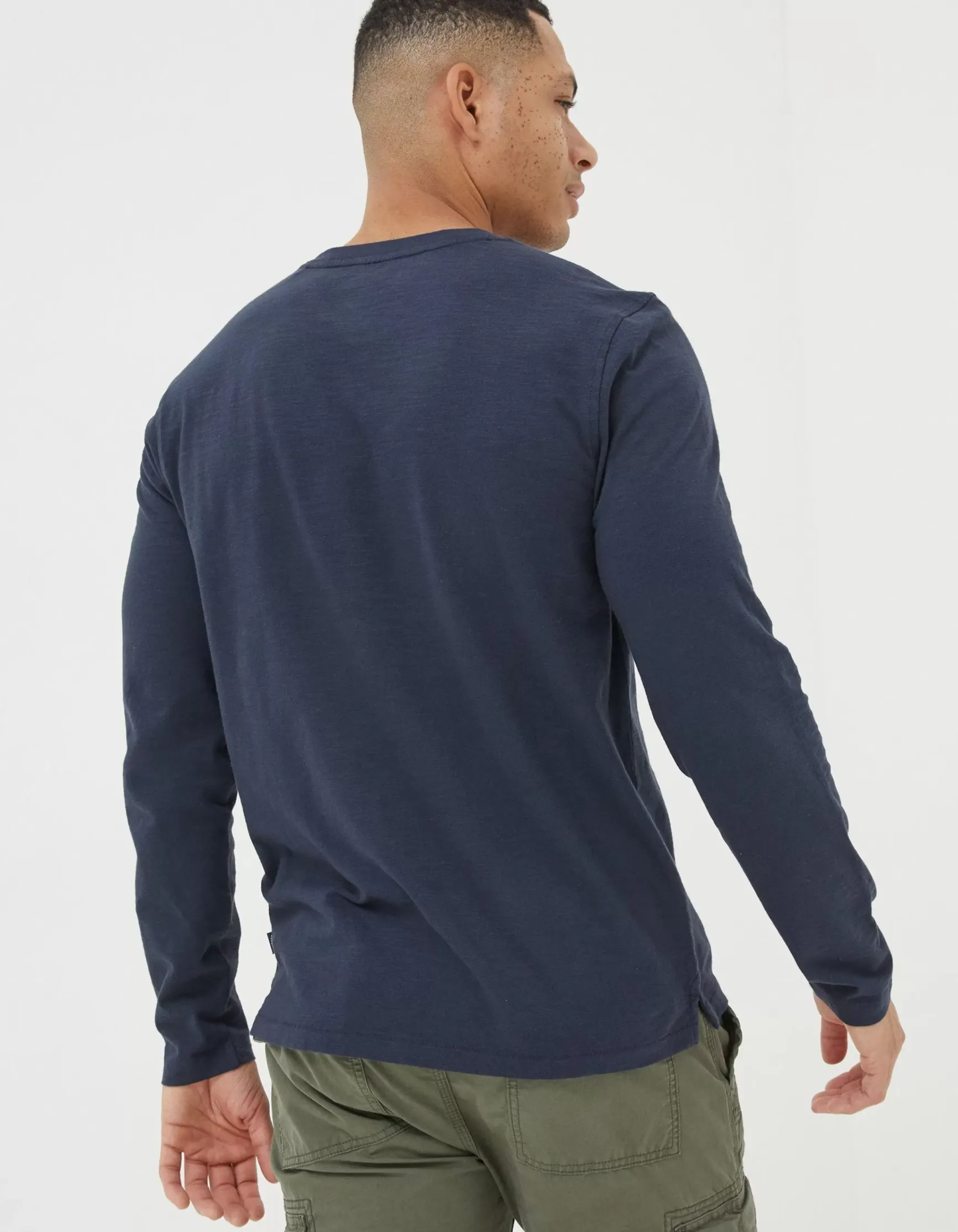 FatFace Woodside Slub Cotton Henley|Men View All