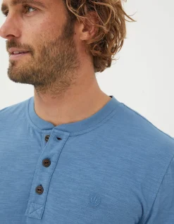 FatFace Woodside Slub Cotton Henley|Men View All