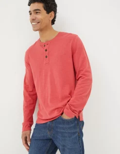 FatFace Woodside Slub Cotton Henley|Men View All