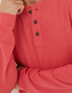 FatFace Woodside Slub Cotton Henley|Men View All