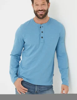 FatFace Woodside Slub Henley|Men T-Shirts