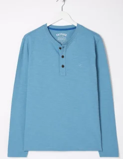 FatFace Woodside Slub Henley|Men T-Shirts