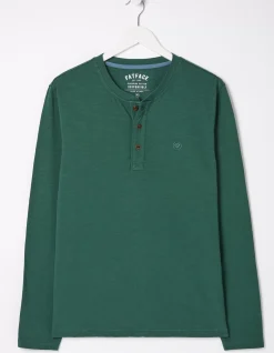 FatFace Woodside Slub Henley|Men T-Shirts