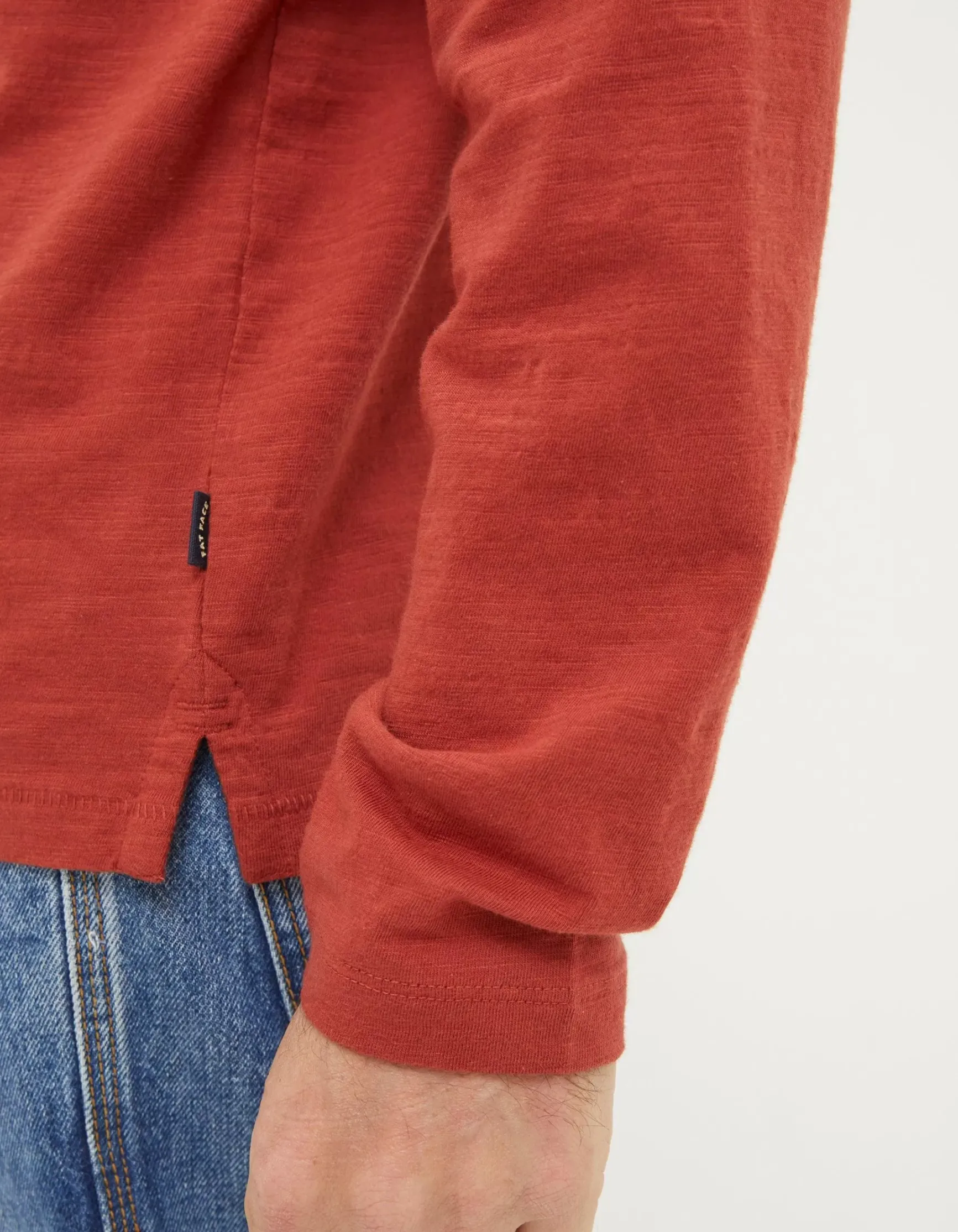 FatFace Woodside Slub Henley|Men T-Shirts