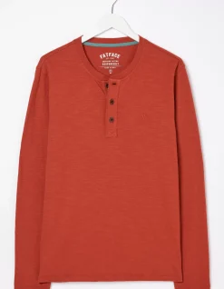 FatFace Woodside Slub Henley|Men T-Shirts
