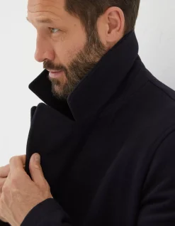 FatFace Wool Peacoat|Men View All