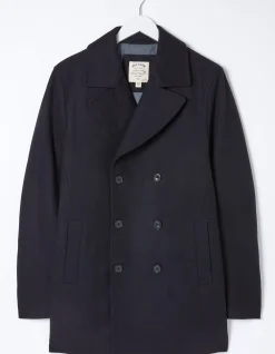 FatFace Wool Peacoat|Men View All