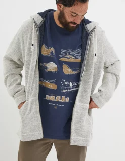 FatFace Woolacombe Zip Through Hoodie|Men View All