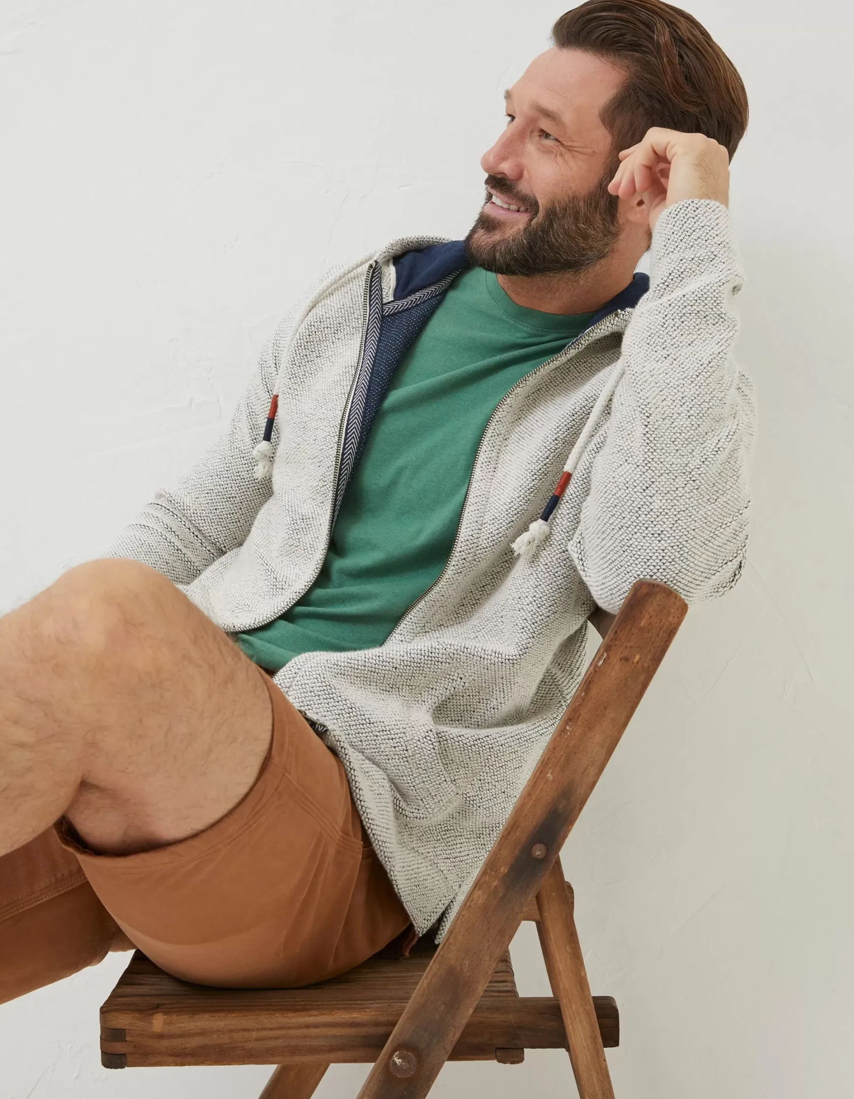 FatFace Woolacombe Zip Through Hoodie|Men Sweatshirts & Hoodies