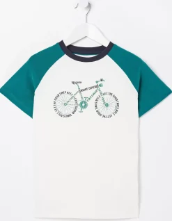 FatFace Word Bike Jersey T Shirt|Boys View All