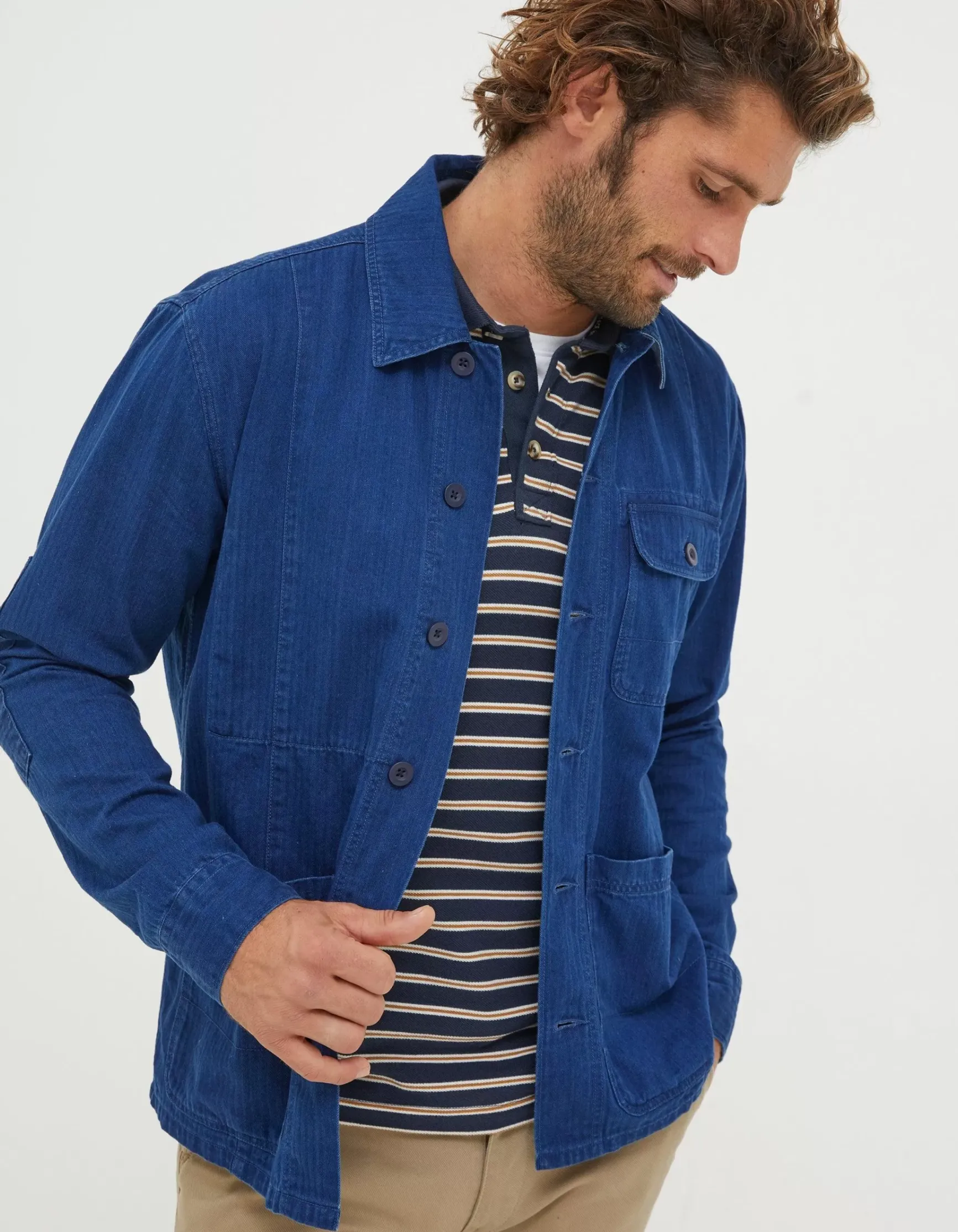 FatFace Worker Jacket|Men View All