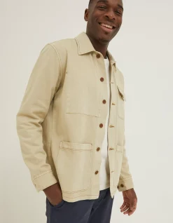 FatFace Worker Jacket|Men Coats & Jackets