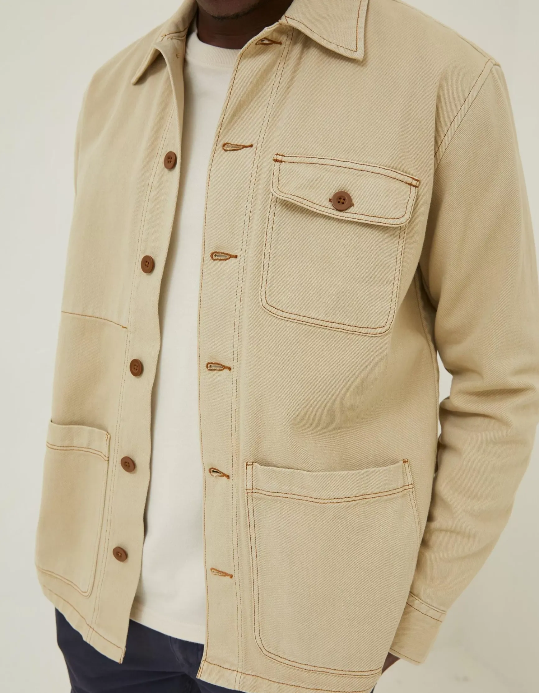 FatFace Worker Jacket|Men Coats & Jackets