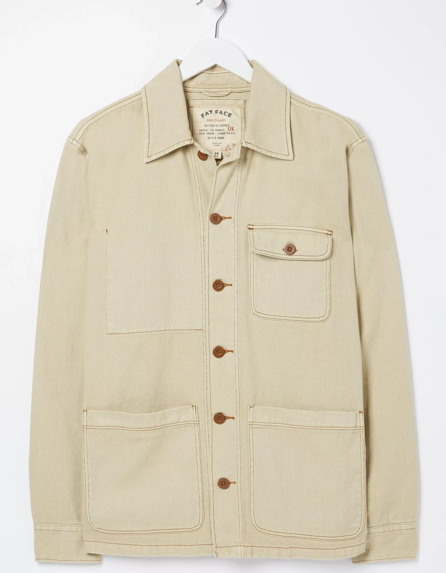 FatFace Worker Jacket|Men Coats & Jackets