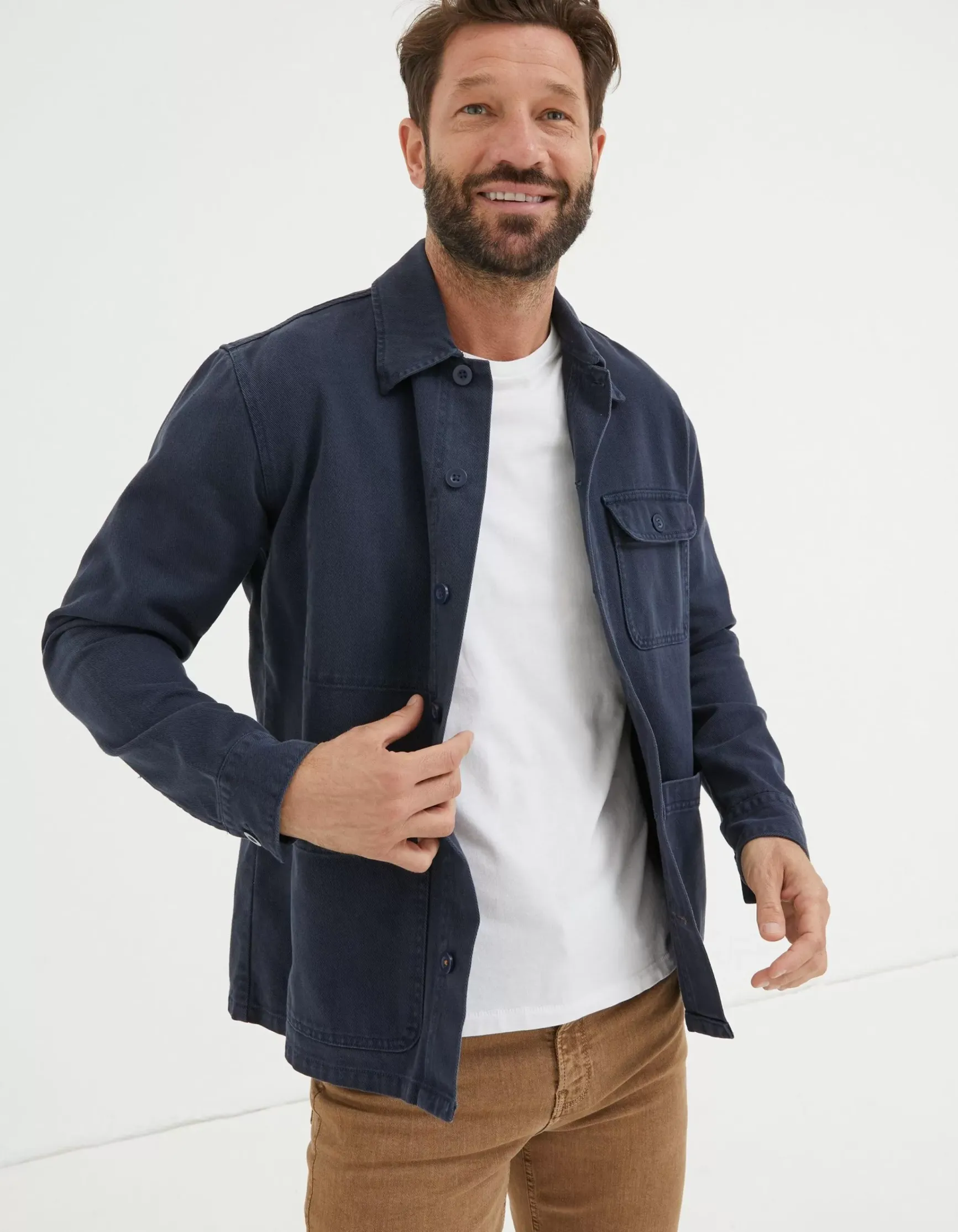 FatFace Worker Jacket|Men View All
