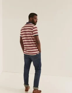 FatFace Worthing Stripe Polo|Men Polo Shirts
