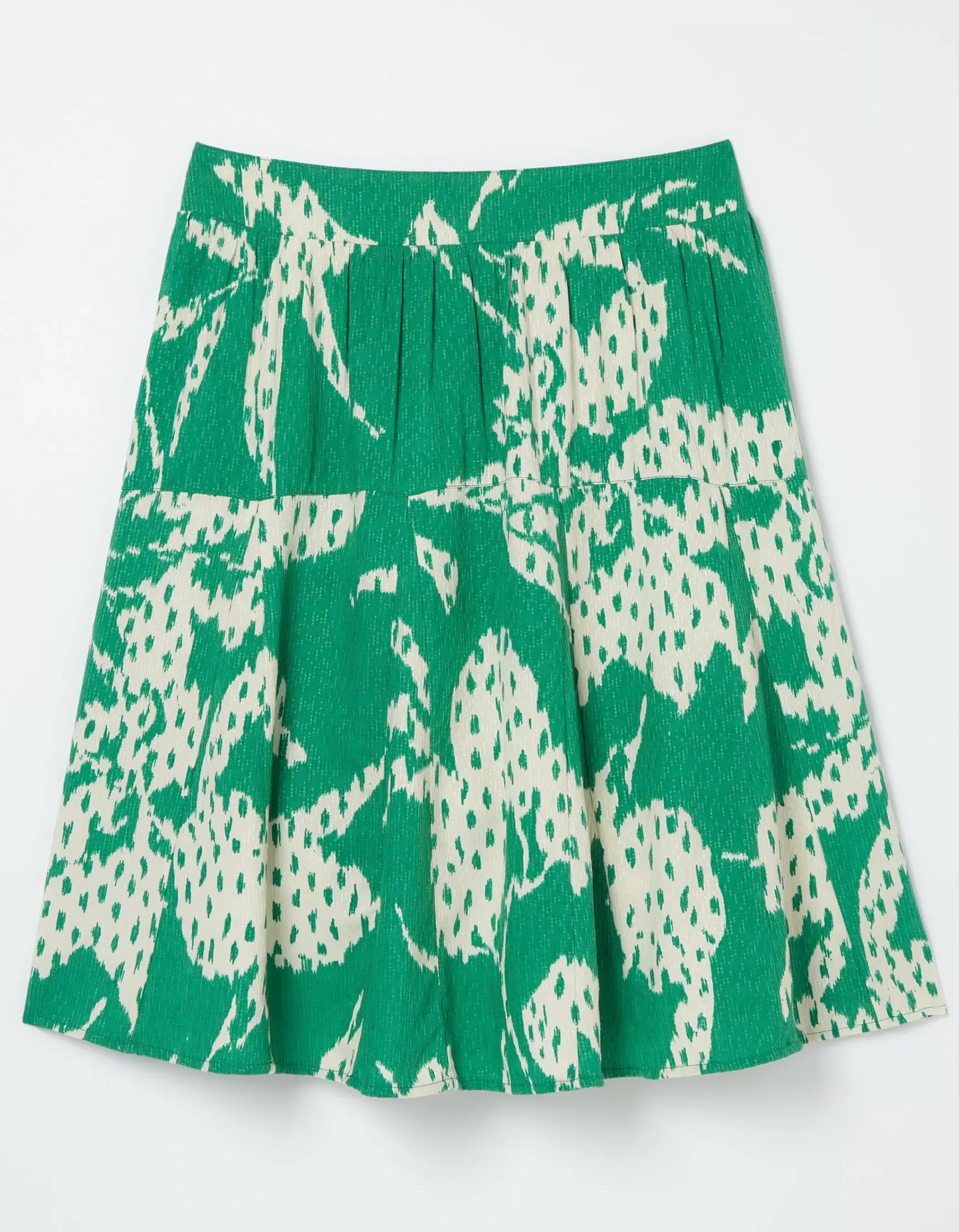 FatFace Wynne Textured Leaves Skirt|Women View All